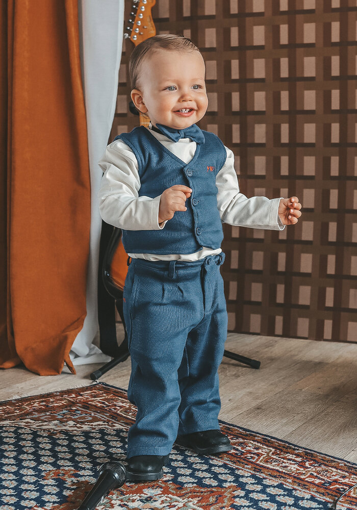 Your Wishes Stagger | Straight Pantalon Insignia Blue