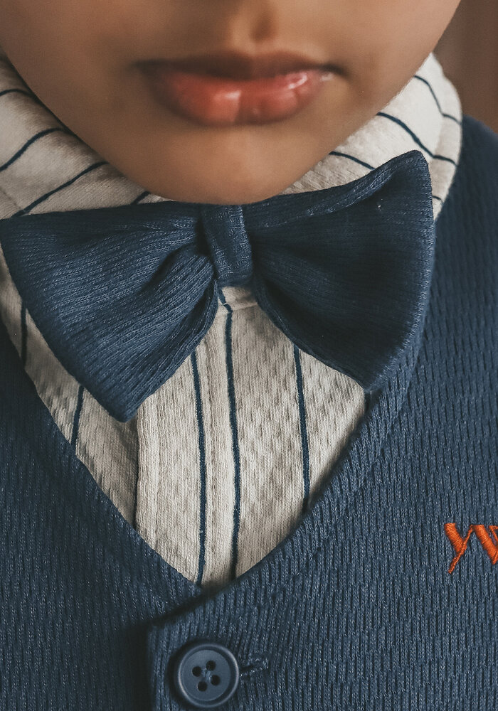 Your Wishes Stagger | Bow Tie Insignia Blue
