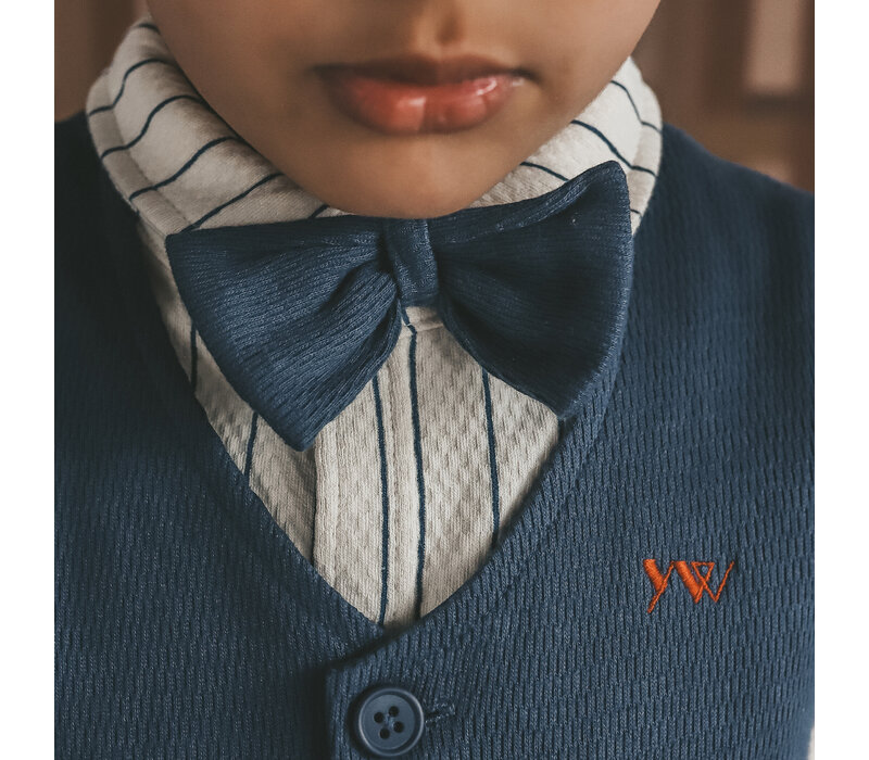 Your Wishes Stagger | Bow Tie Insignia Blue