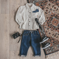 Your Wishes Stagger | Bow Tie Insignia Blue