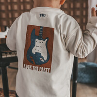 Your Wishes Rock The Party | Oversized Longsleeve Birch