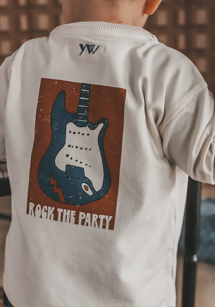 Your Wishes Rock The Party | Oversized Longsleeve Birch