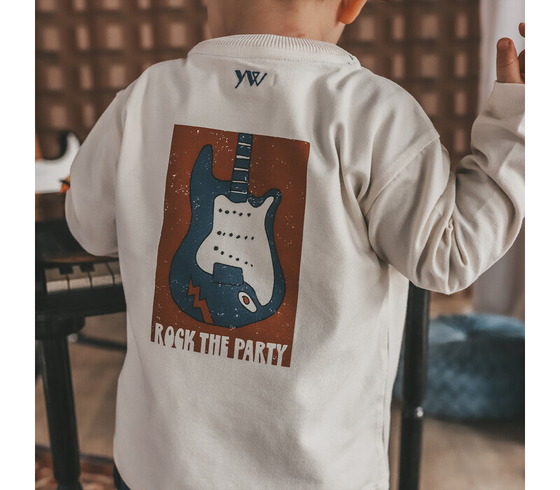Your Wishes Rock The Party | Oversized Longsleeve Birch