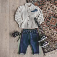 Your Wishes Stripe | Relaxed Shirt Birch