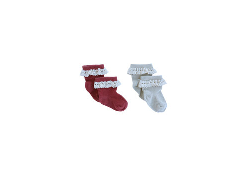 Your Wishes Your Wishes Lace | Socks Withered Rose