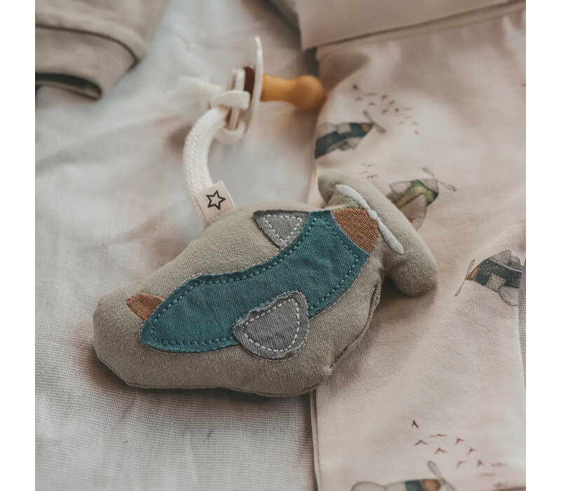 Your Wishes Pacifier Cord Hanger | Avion Goblin Blue