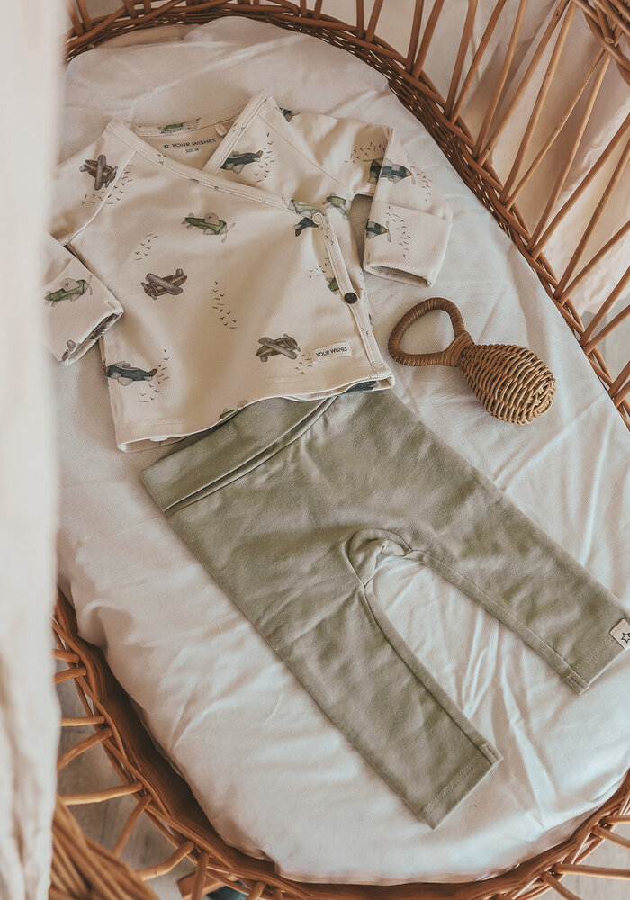 Your Wishes Solid | Fitted Pants Elm