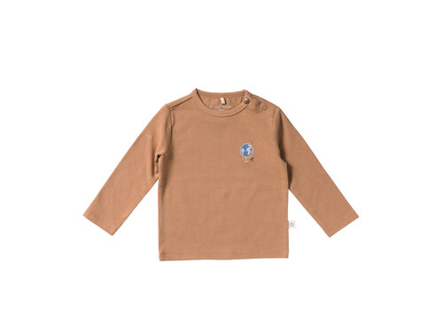 Your Wishes Your Wishes Solid | Fitted Longsleeve Indian Tan