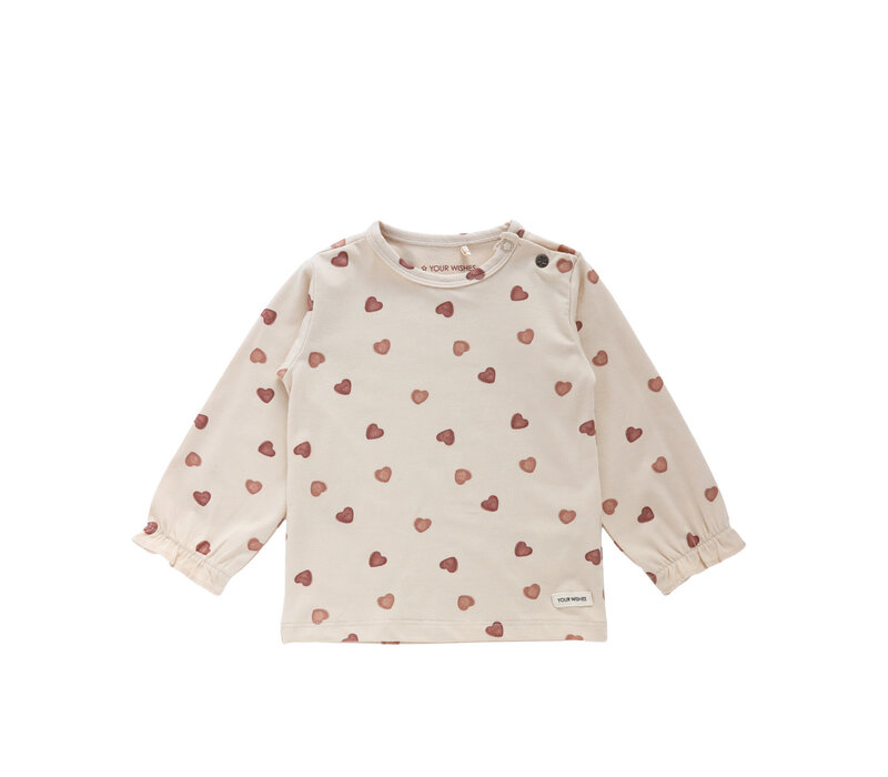Your Wishes Candy | Romance Longsleeve Oyster Gray