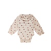 Your Wishes Your Wishes Candy | Ruffle Romper Oyster Gray