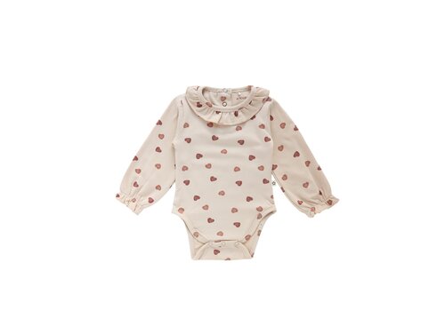 Your Wishes Your Wishes Candy | Ruffle Romper Oyster Gray