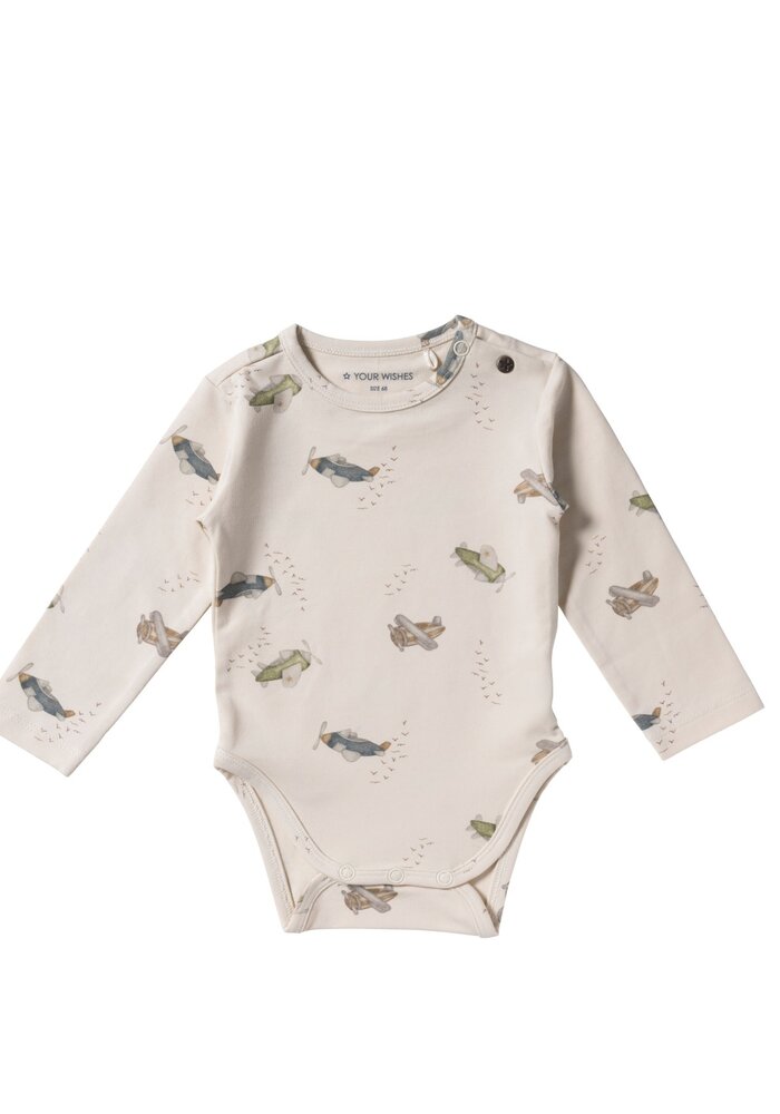 Your Wishes Avion | Fitted Romper Birch