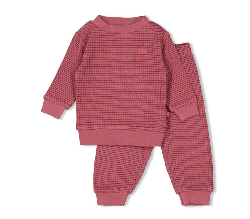 Feetje Wafel Pyjama-Berry