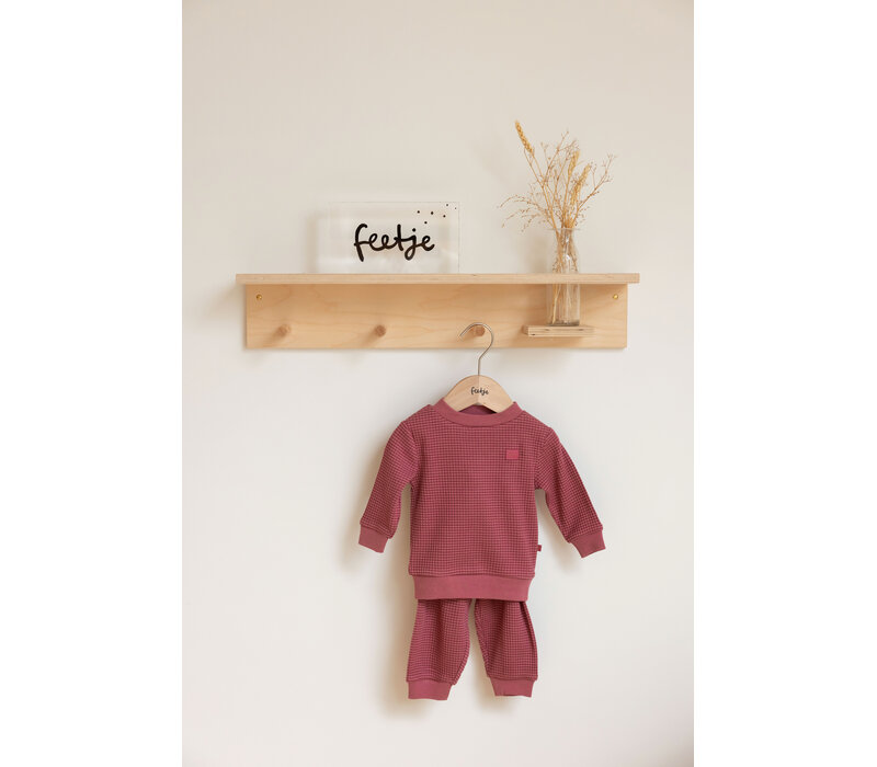 Feetje Wafel Pyjama-Berry