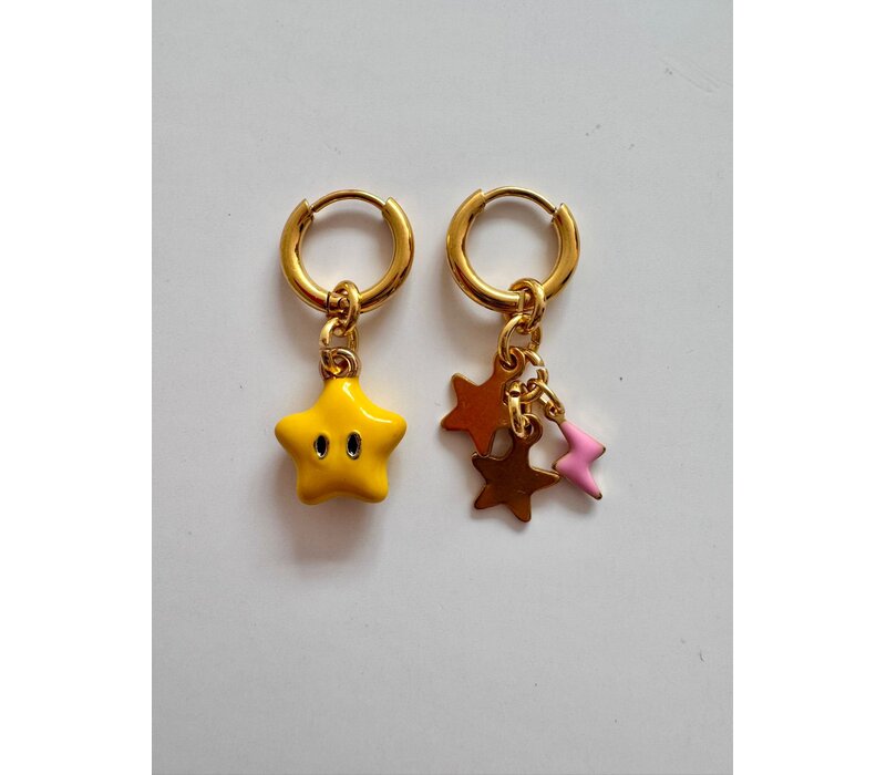 ByMelo Oorbellen Sterren
