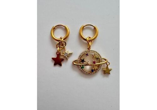 ByMelo ByMelo Oorbellen Planeet