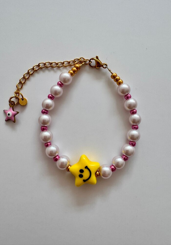 ByMelo Armband Happy Star (verstelbaar)