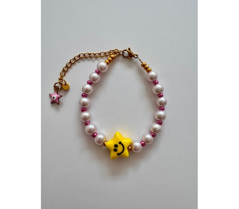 ByMelo Armband Happy Star (verstelbaar)