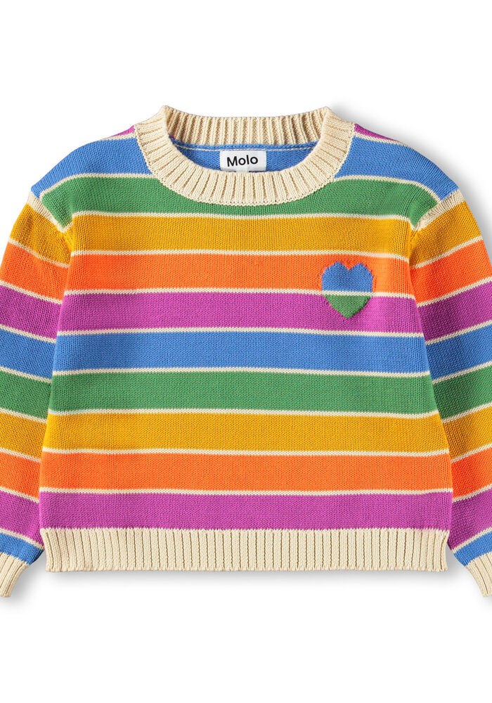 Molo Gitty Heart Rainbow
