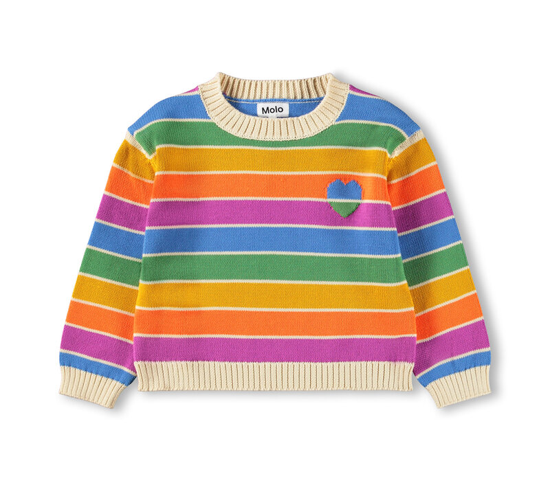 Molo Gitty Heart Rainbow