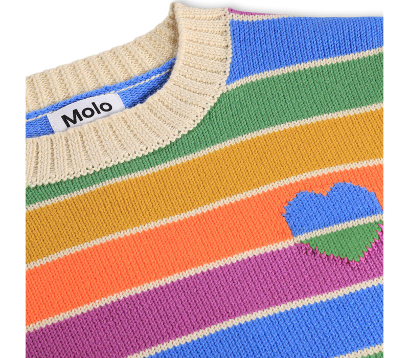 Molo Gitty Heart Rainbow