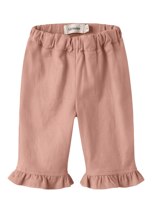 Lil' Atelier Lil' Atelier NBFDOREEN WIDE TWI PANT 9977-DH LIL Misty Rose