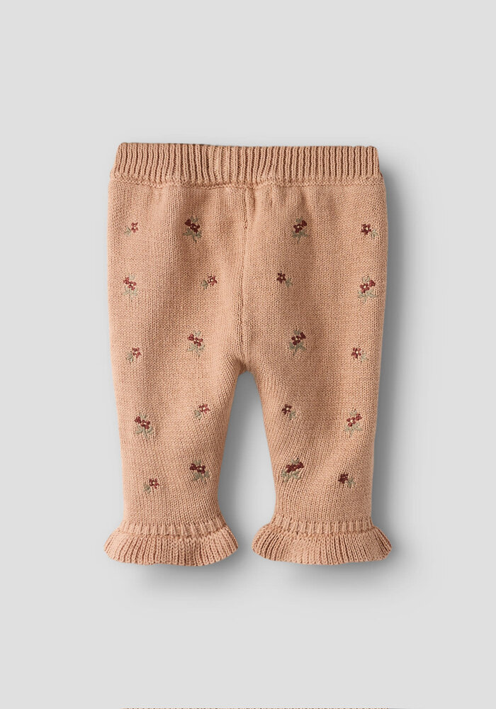 Lil' Atelier NBFEMLEN KNIT PANT LIL Roebuck