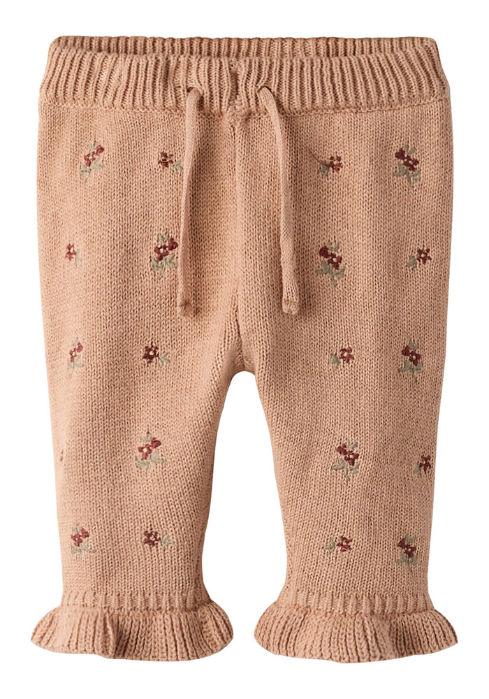 Lil' Atelier NBFEMLEN KNIT PANT LIL Roebuck