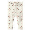 Lil' Atelier NBFLAYO SIN SLIM LEGGINGS LIL Coconut Milk FLOWER PINK