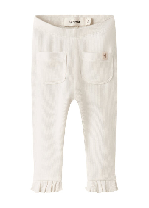 Lil' Atelier Lil' Atelier NBFFRIJO SLIM LEGGINGS LIL Coconut Milk