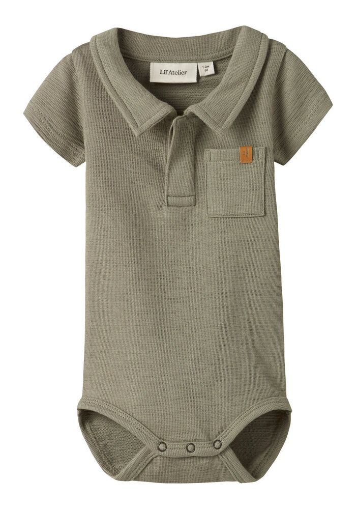 Lil' Atelier NBMFALK SS REG BODY LIL Overland Trek