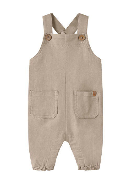 Lil' Atelier Lil' Atelier NBMDOREEN LOOSE TWI OVERALL 9977-DH LIL Oxford Tan
