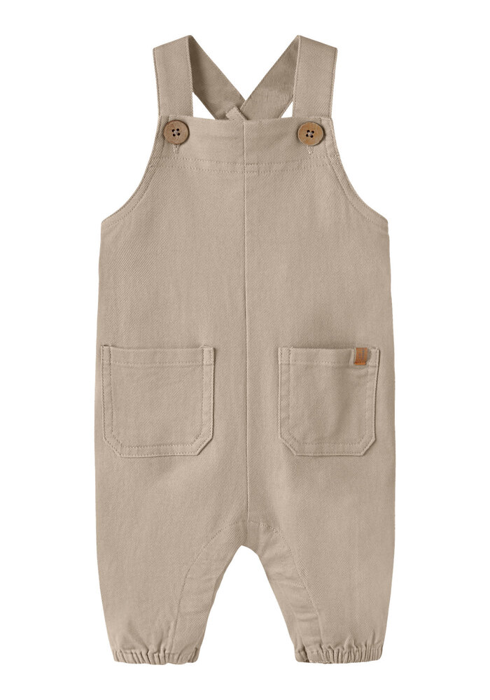 Lil' Atelier NBMDOREEN LOOSE TWI OVERALL 9977-DH LIL Oxford Tan