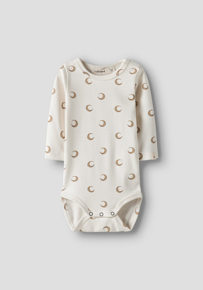 Lil' Atelier NBNLAYO KIM LS SLIM BODY LIL NOOS Coconut Milk MOON