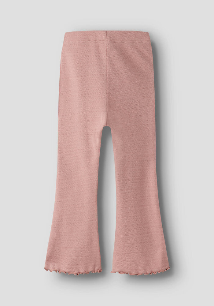 Lil' Atelier NMFDIMIA SLIM BOOTCUT LEGGINGS LIL Misty Rose