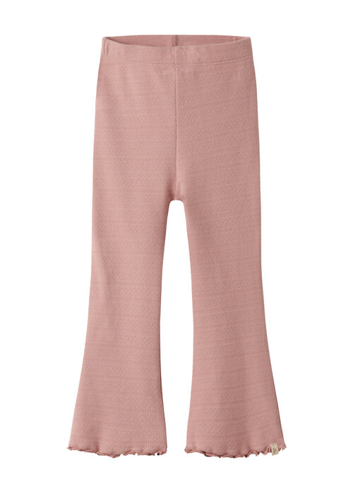 Lil' Atelier Lil' Atelier NMFDIMIA SLIM BOOTCUT LEGGINGS LIL Misty Rose