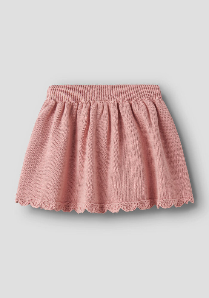 Lil' Atelier NMFFABIOLA KNIT SKIRT LIL Misty Rose