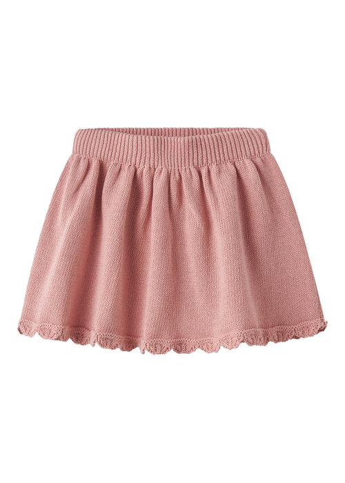 Lil' Atelier Lil' Atelier NMFFABIOLA KNIT SKIRT LIL Misty Rose