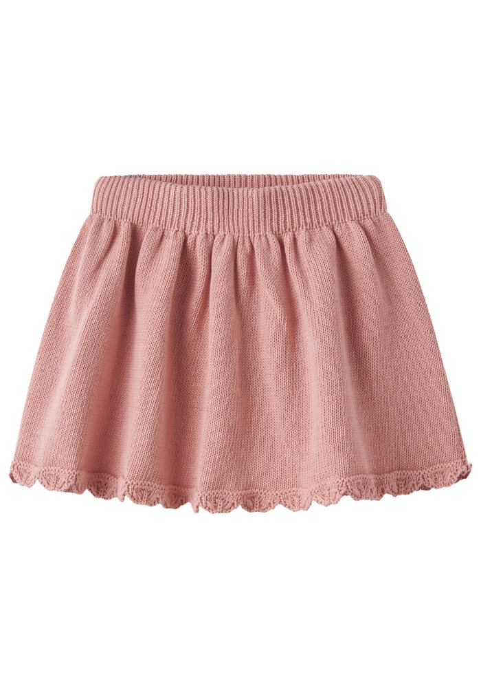Lil' Atelier NMFFABIOLA KNIT SKIRT LIL Misty Rose
