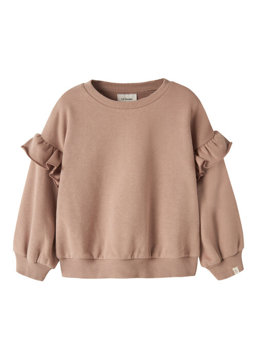 Lil' Atelier Lil' Atelier NMFILONDON RES LS RLX SWEAT BRU LIL Roebuck