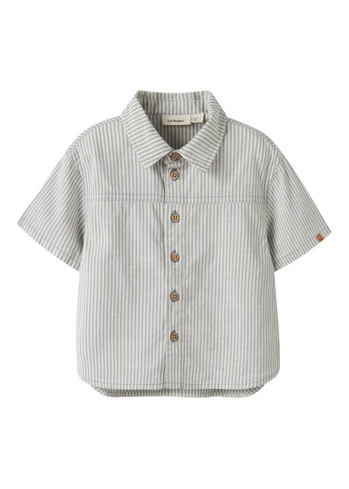 Lil' Atelier Lil' Atelier NMMDARKO SS LOOSE SHIRT LIL Coconut Milk