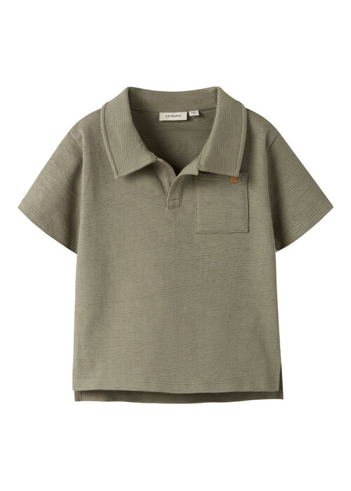Lil' Atelier Lil' Atelier NMMFALK SS LOOSE POLO TOP LIL Overland Trek