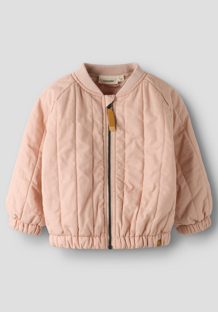 Lil' Atelier NBFLIO BOMBER JACKET LIL Cameo Rose SWAN