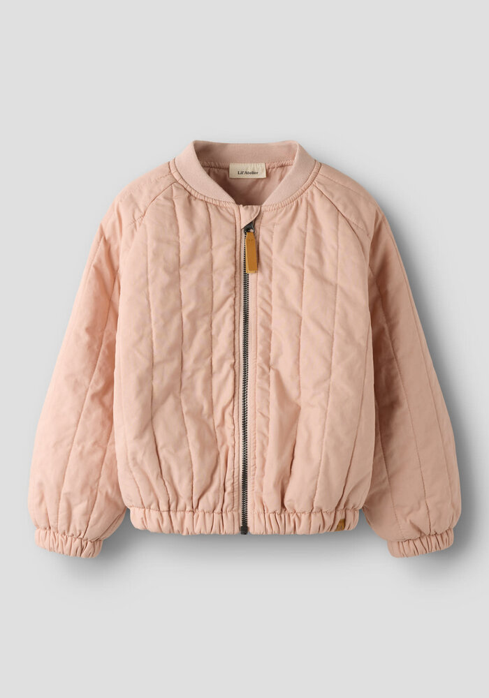 Lil' Atelier NMFLIO BOMBER JACKET LIL Cameo Rose SWAN