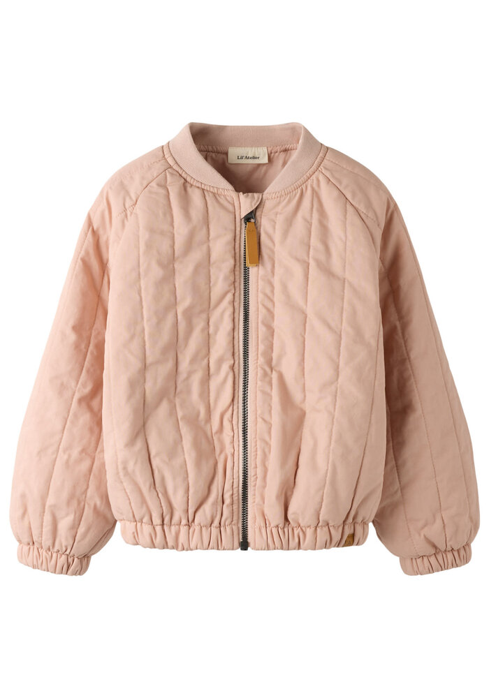 Lil' Atelier NMFLIO BOMBER JACKET LIL Cameo Rose SWAN