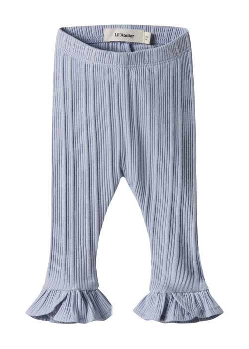 Lil' Atelier Lil' Atelier NBFTANSY SLIM LEGGINGS LIL Zen Blue