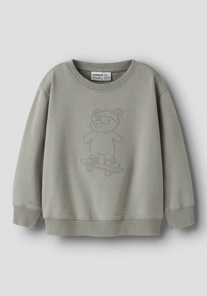 Name It NMMDALK LS NREG SWEAT UNB Shadow