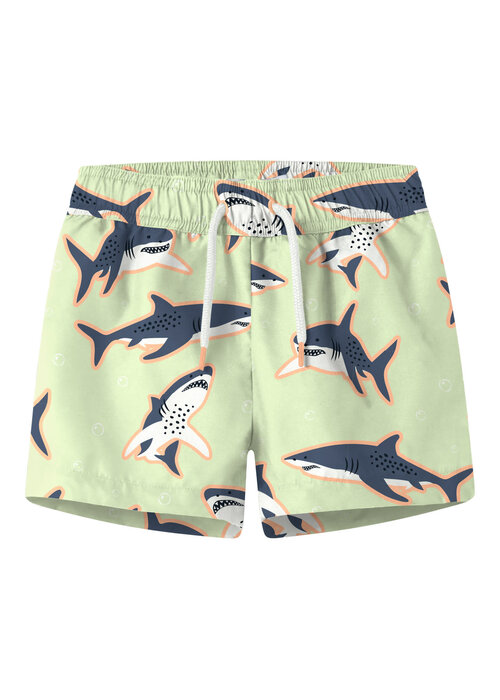 Name it Name It NMMZICE SWIM SHORTS Lime Cream