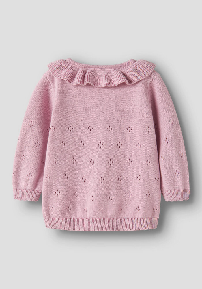 Name It NBFDIAME LS KNIT CARD Fragrant Lilac