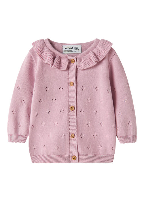 Name it Name It NBFDIAME LS KNIT CARD Fragrant Lilac